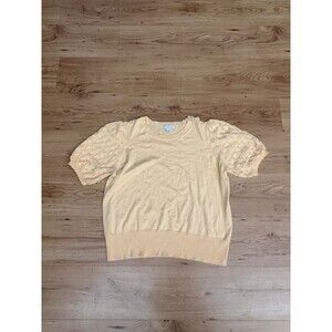 Liz Claiborne Yellow Sweater Shirt